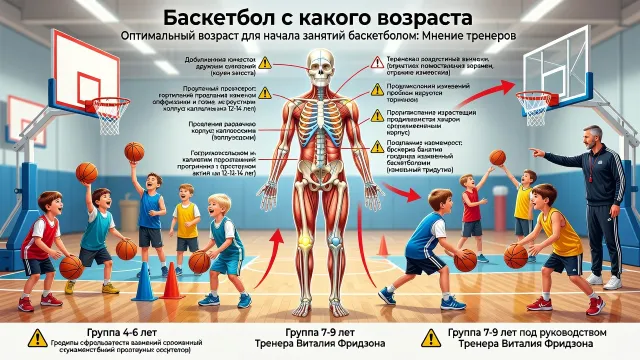 Баскетбол с какого возраста - Оптимальный возраст для начала занятий баскетболом: Мнение тренеров